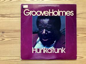 GROOVE HOLMES★HUNK-A-FUNK★GROOVE MERCHANT★NEW GROOVEとNIGHT GLIDERのカップリング★２枚組★NO TROUBLE ON THE MOUNTAIN収録人気盤