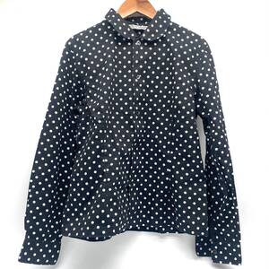 UNISEX Comme des Garcons Long Sleeve Shirts Dot Size M / コムデギャルソン 長袖シャツ ドット柄