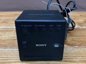 【OY-3870】SONY クロックラジオ デジタル置時計 ICF-C1 アラーム ラジオ付き 目覚まし時計 通電のみ確認 同梱可 東京引取可【千円市場】