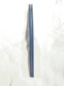 お箸　細身タイプ　23cm 灰青色　未使用　