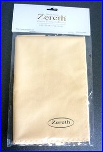 Zereth クリーニングクロス　クリーム色　１枚