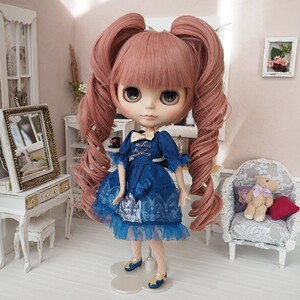 ネオブライス ウィッグ スパイラルツーテールβ フェアリーピンク 10インチ/ドール Blythe Pulip プーリップ