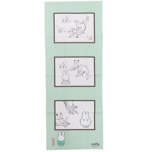 miffy ミッフィー　鳥獣戯画　手ぬぐい　（額縁・おばけ）　てぬぐい　手拭い　国宝 鳥獣人物戯画　うさぎ　ディック・ブルーナ　日本製