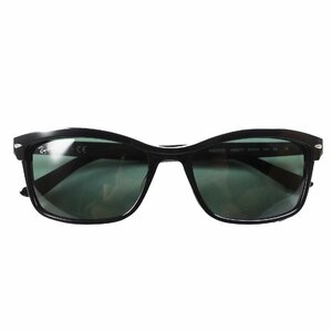 未使用品◎Ray-Ban レイバン RB2177D 生産終了モデル ウェリントン アイウェア／サングラス ブラック 55□16 レディース