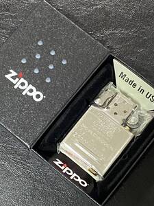 zippo シルバーインナー 2019年製 レギュラーサイズ ケース 保証書付き 