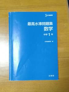 最高水準問題集　数学　中学１年