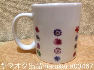 スターバックス　2014年　 fragment　フラグメント　 フラワー　マグカップ 　ロゴ付き　藤原ヒロシ　360ml　限定　STARBUCKS スタバ 即決