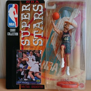 241-01 NBA SUPER STARS 【 NUGGETS・C RAEF LAFRENTZ 】 フィギュア 当時物