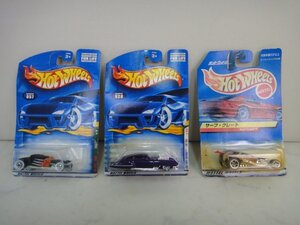 6349 ■ Hot Wheels ホットウィール　ミニカー 3点セット　EVIL TWIN TRACK T　サーフ・クレート ■ 