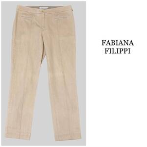 美品 ファビアナフィリッピ FABIANA FILIPPI パンツ 42 / L 〜 LL レディース