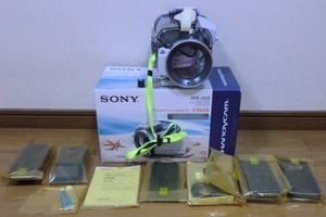 SONY ウォータープルーフケース　Sports pack 【SPK-HCE】　☆美品☆