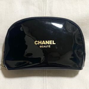 【中古】CHANEL BEAUTE 化粧ポーチ【ノベルティ】