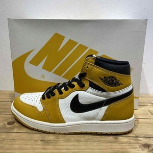 NIKE 2023 AIR JORDAN 1 RETRO HIGH OG "YELLOW OCHRE" 28.0cm DZ5485-701 ナイキ エアジョーダンワンハイ