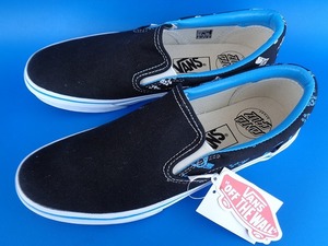 11254■新品 デッド VANS SANTACRUZ SLIP ON バンズ サンタクルーズ スリッポン 黒 9 H 27.5 cm 545945-0001 V98