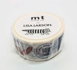 〈mt×LISA LARSON〉カモ井mt.マスキングテープ・letter mikey/★H685