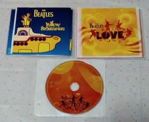 100円～♪ 国内正規品 ザ・ビートルズ THE BEATLES CD まとめ売り (2セット) / yellow Subumarine / LOVE (DVD＋2枚組) / 洋楽