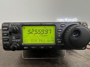 美品！動作確認済み！ICOM アイコム IC-706MK2 トランシーバー 本体のみ アマチュア無線機