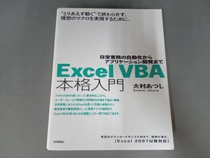 Excel VBA本格入門 大村あつし