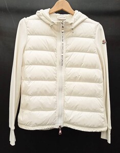 MONCLER レディースXS ダウンジャケット ホワイト