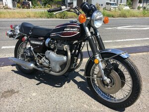 カワサキ 650RS W3 W3F 実働 車検R6年10月付き 吹け上がり良好 レストア ツーリング カスタムベースにも 検索 W1 W1SA BSA