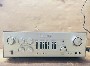 LUXMAN L-100 プリメインアンプ オーディオ機器 /通電確認済み【1円～】現状品