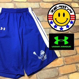 SP1-052★日本未発売★カレッジ物★状態◎【UNDER ARMOUR アンダーアーマー】ラクロスプリント メッシュ ハーフパンツ【レディース S】ジム