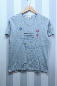 2-4397A/D.Lewis Vネック半袖Tシャツ Dルイス 送料200円 