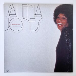 【未洗浄】LP/ SALENA JONES / MELODIES OF LOVE / サリナ・ジョーンズ / 国内盤 ライナー JVC VIJ-28007 5A17T