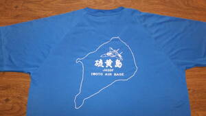 【IWO JIMA】IWO TO自衛隊硫黄島航空基地 TシャツサイズXL JMSDF海上自衛隊JASDF航空自衛隊 US NAVY米海軍厚木基地 米空母艦載機着陸訓練