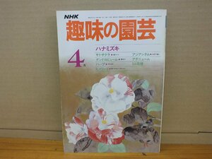 NHK 趣味の園芸 昭和60年4月 ハナミズキ