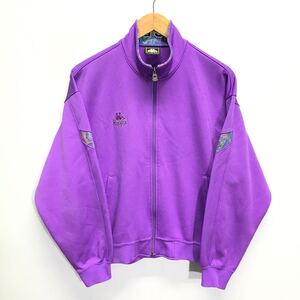 90s ビンテージ◎ミュージシャン着◎【Kappa】カッパ トラックジャケット ジャージ トップス レトロ感 古着コーデ パープル L /Y22252ii