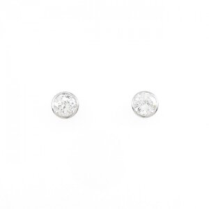 【リメイク】PT/ST ダイヤモンド ピアス 0.321CT 0.32CT H I1 VG