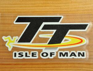 反射 防水 ステッカー シール イギリス ISLE OF MAN T.T.RACES マン島 TTレース トリスケル ROCKERS ロッカーズ カフェレーサー バイク B