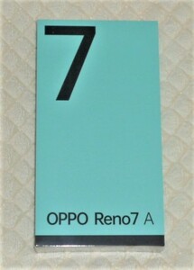 ★OPPO　Reno7 A　CPH2353　SIMフリー　スターリーブラック★