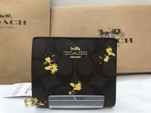 新品未使用　COACH シグネチャー ウッドストック