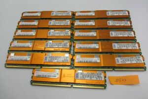 #1343 お得 送料無料 中古 Hynix 2GB pc2-5300F メモリー メモリ サーバー用 送料無料 11枚セット