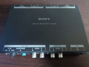 SONY XA-300 AUX　外部入力セレクター