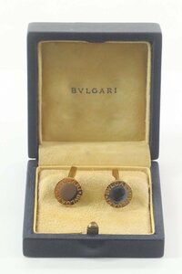 BVLGARI ブルガリK18 750 18金 カフス カフリンクス 総重量約10.6ｇ メンズ アクセサリー 6568-A