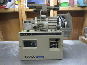 ■工業用ミシン　ＢＲＯＴＨＥＲ　ＤＢ２－Ｂ７３７－３１３　Ｅ－２０用　サーボモーター　ＭＤ－８０３　１００Ｖ家庭用電源②■