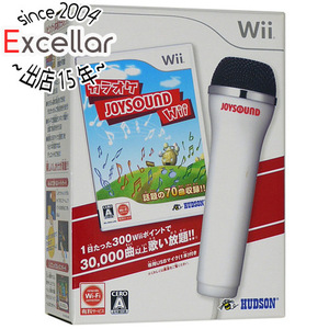 【中古】カラオケJOYSOUND Wii Wii専用USBマイク同梱 [管理:1350003265]