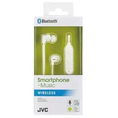 JVC 防滴仕様ワイヤレスヘッドホン Bluetooth HA-FX27BT-W