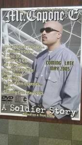 ☆Mr.Capone-e / A Soldier Story アルバムポスタ－！