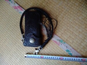 革財布 黒色 長財布