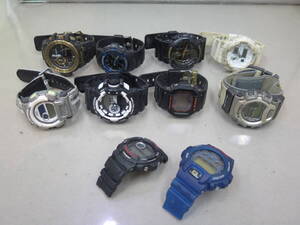 1円～△CASIO カシオ G-SHOCK Gショック 腕時計 いろいろまとめて 計10点④