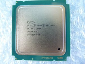 1MPY //Intel Xeon E5-2697 V2 2.7GHz SR19H Socket2011(LGA) Ivy Bridge-EP C1 COSTA RICA//Sun Oracle Server X4-2取外//(同ロット)在庫2