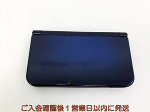 【1円】Newニンテンドー3DSLL 本体 メタリックブルー 任天堂 RED-001 初期化/動作確認済 3DS LL G10-015kk/F3