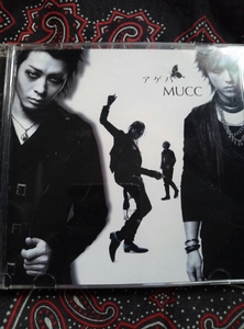 MUCC DVD付マキシシングル アゲハ 