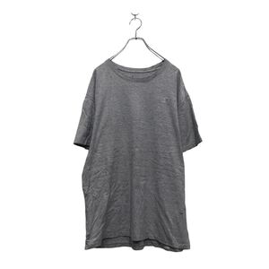 Champion 半袖 ロゴ Tシャツ チャンピオン XL グレー シンプル 無地 ビッグサイズ 古着卸 アメリカ仕入 a604-5796