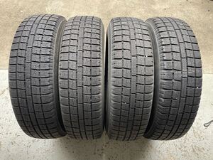 155/80R13 スタッドレスタイヤ4本中古品　TOYO GARIT G5 トーヨータイヤ　パッソ等