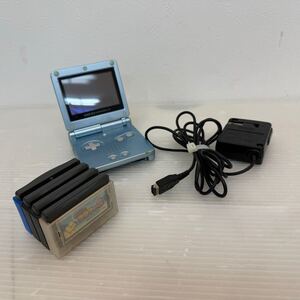 柏233☆【通電確認済み】Nintendo GAMEBOY ADVANCE SP 任天堂 ゲームボーイアドバンスSP 本体 ゲームソフト まとめ売りAGS-001☆